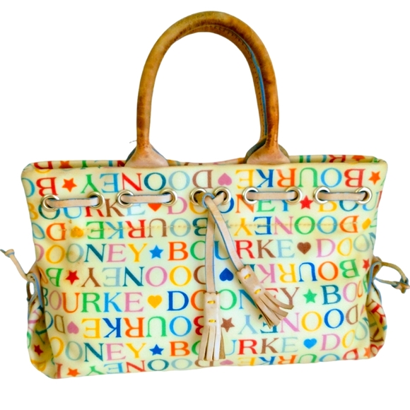 Dooney & Bourke Handbags - 💥50% SALE💥Dooney & Bourke Logo Print Multicolor Women's Bag